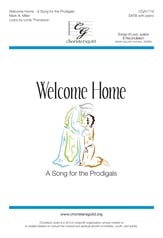 Welcome Home SATB choral sheet music cover